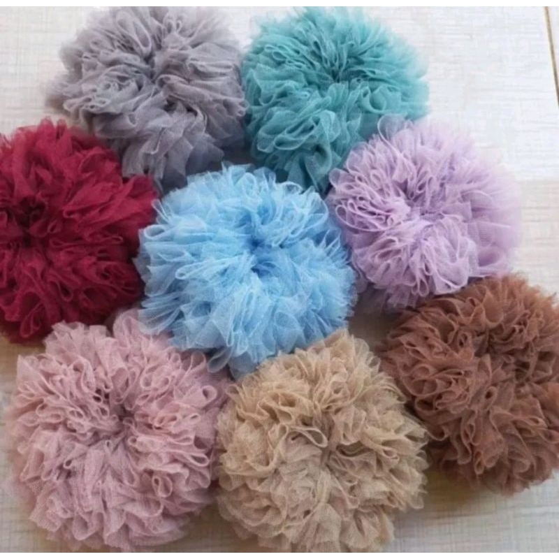 Cepol Tile Jumbo/ Scrunchie Bahan Tile Premium