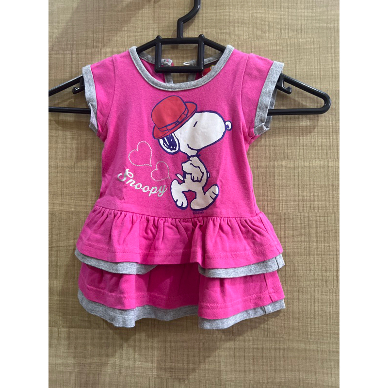 Preloved Dress Baby Snoopy