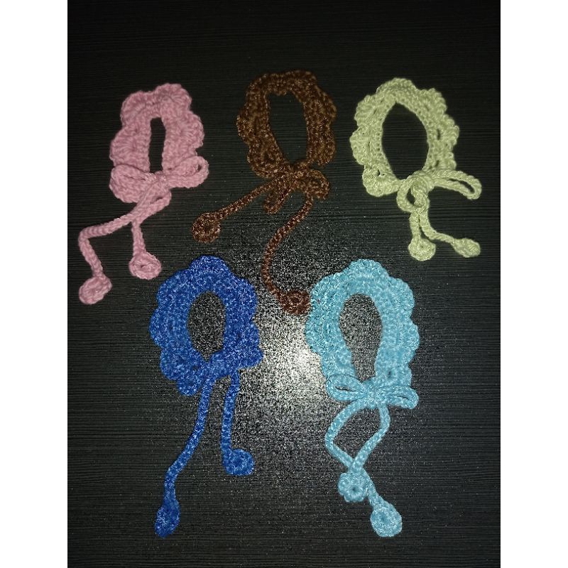 collar 10cm doll crochet clothes collar for 10cm doll