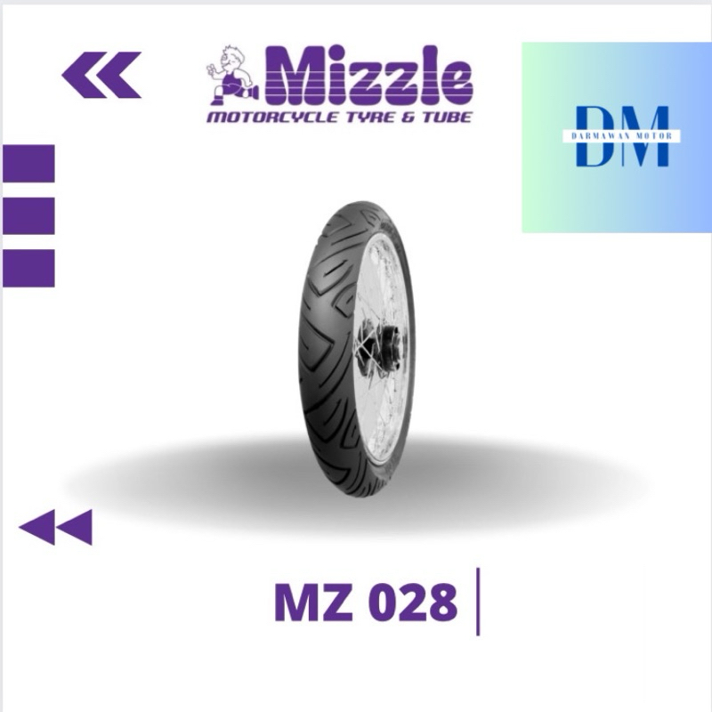 Produksi Terbaru Ban Motor Mizzle MZ028 70/80 Ring 14