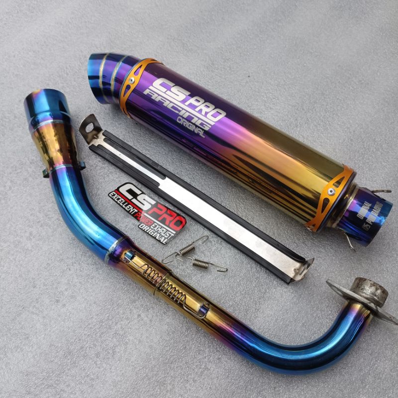 Knalpot Cs Pro Original All new Scoopy Beat lama/new Mio j Nmax Aerox Vario Pcx