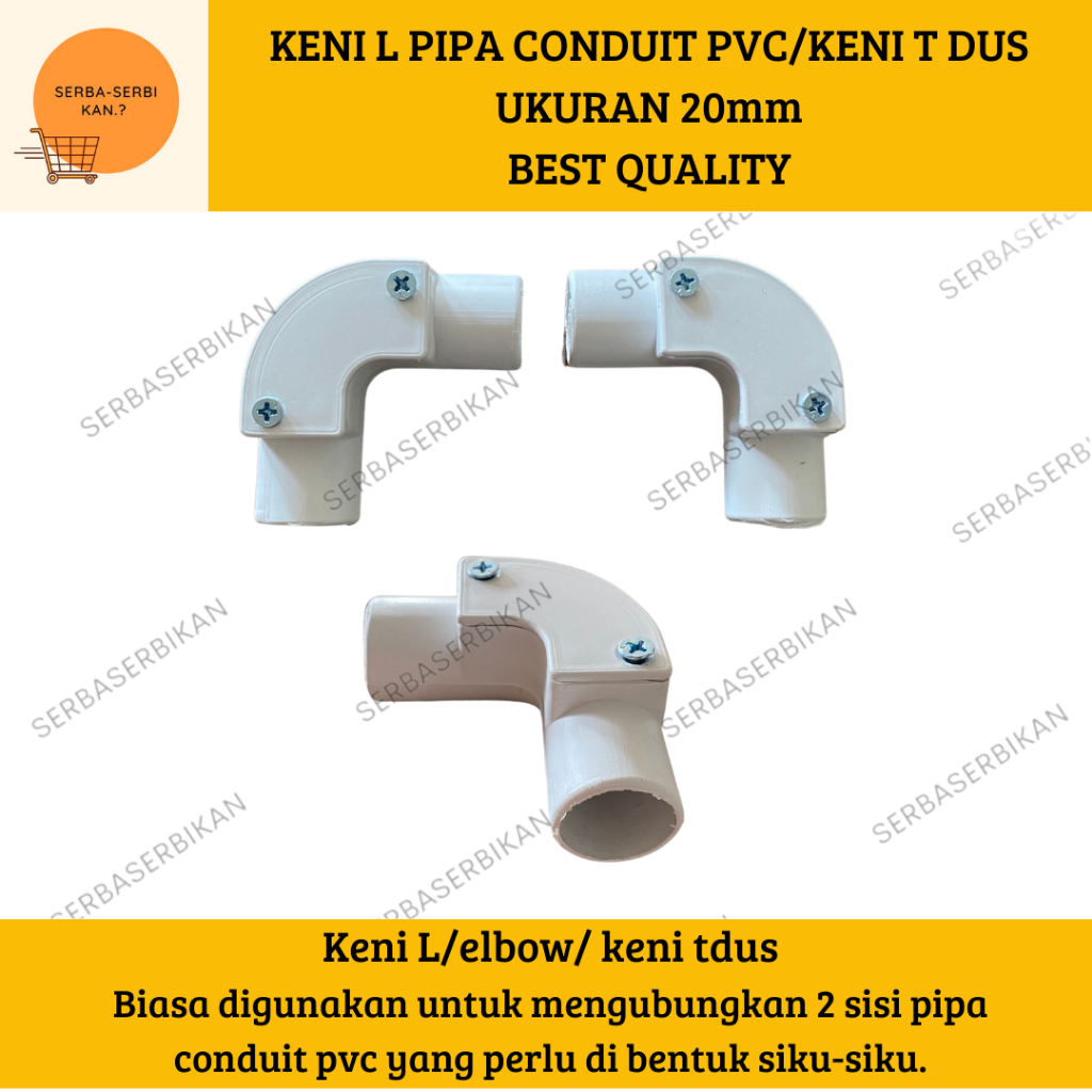 KENI L PIPA LISTRIK CONDUIT 20mm