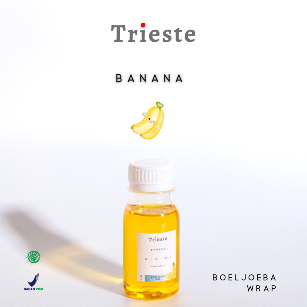 

Trieste Banana Syrup Repack [30, 50, 100] g