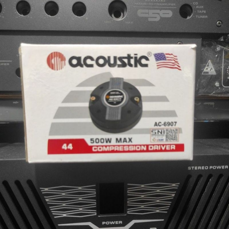 Driver Tweeter Acoustic 500w Tweeter 500 watt Original