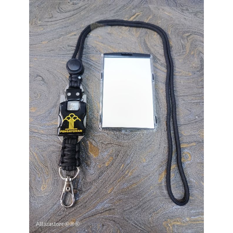 

Lanyard tactical holder id card logo pengayoman