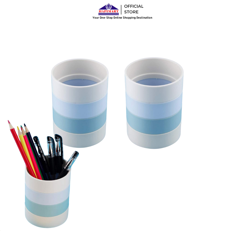 

Pencil Pen Holder /Tempat Pensil Dapat Ditumpuk Tempat Wadah Pena Bulat/Alat Tulis Kantor Pen Holder FS3005