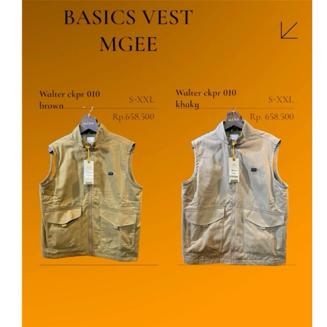 ROMPI MGEE ORIGINAL | VEST PRIA MGEE ORIGINAL WALTER CKPR