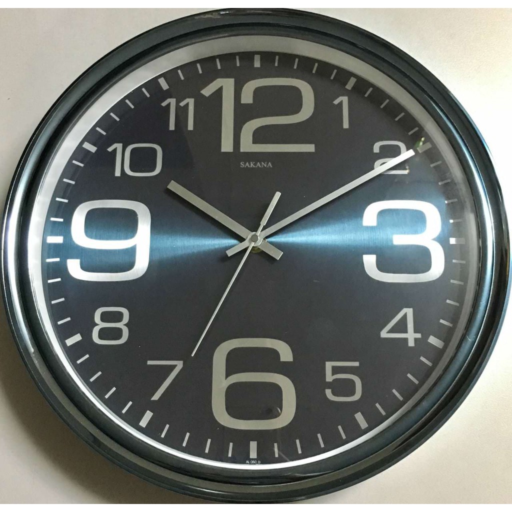 jam dinding sakana A750 diameter 32 cm/ Jam Dinding Sakana