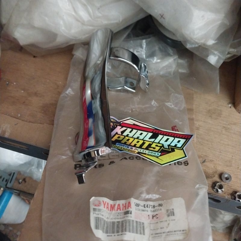 tameng knalpot kecil scorpio z lama scorpio G lama original 5bp-E4718-00