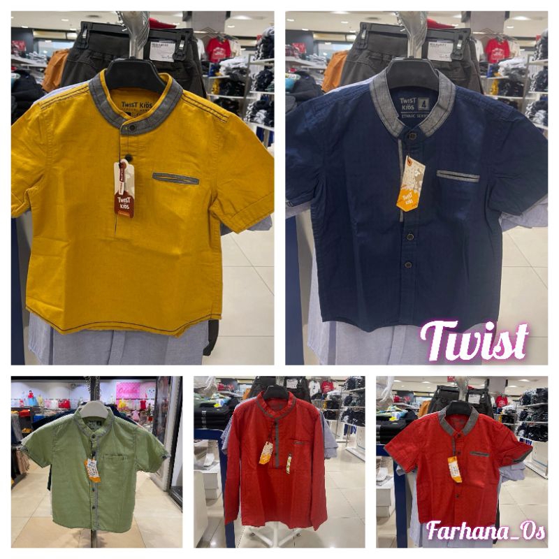 Twist Kids - Koko anak laki laki 4-14 Tahun