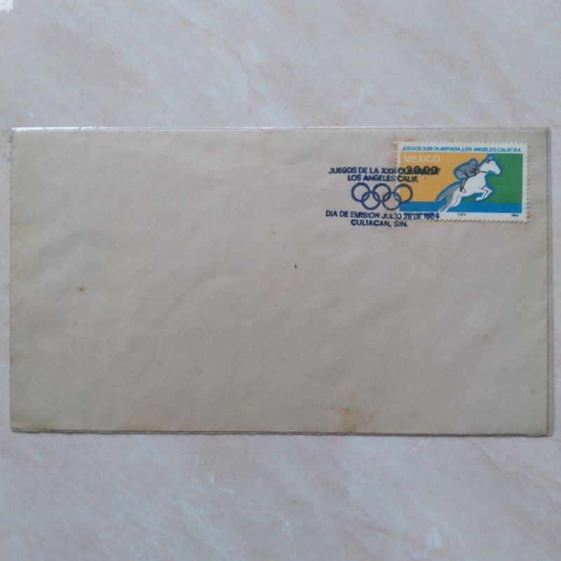 

Koleksi Sampul Filateli Peringatan Mexico Juengos Olimpiada California 1984 - YN1311