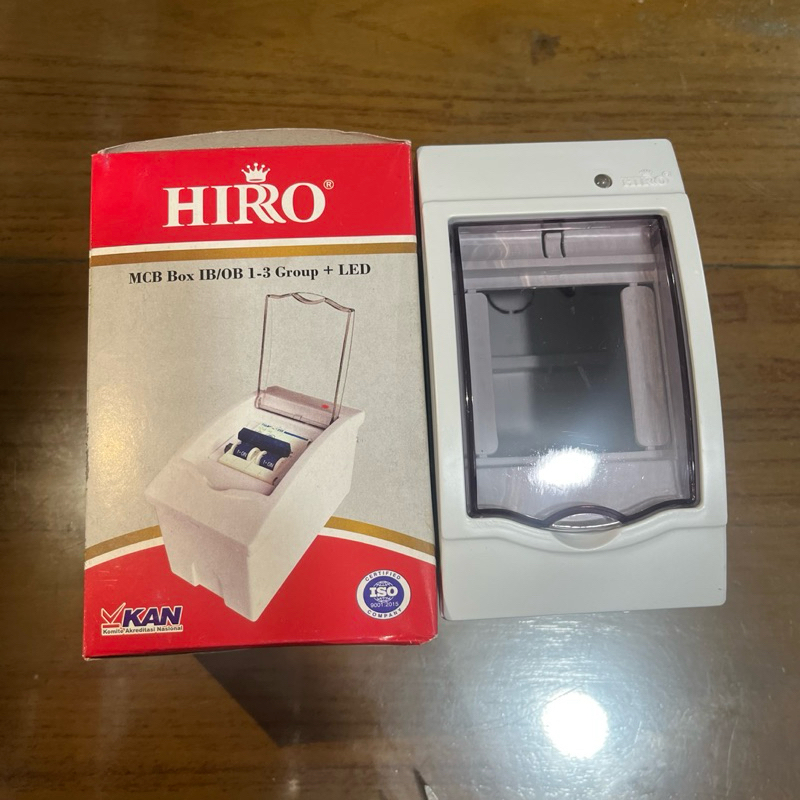 Box mcb 2 group 1-3 group grup ob ib hiro ditanam diluar