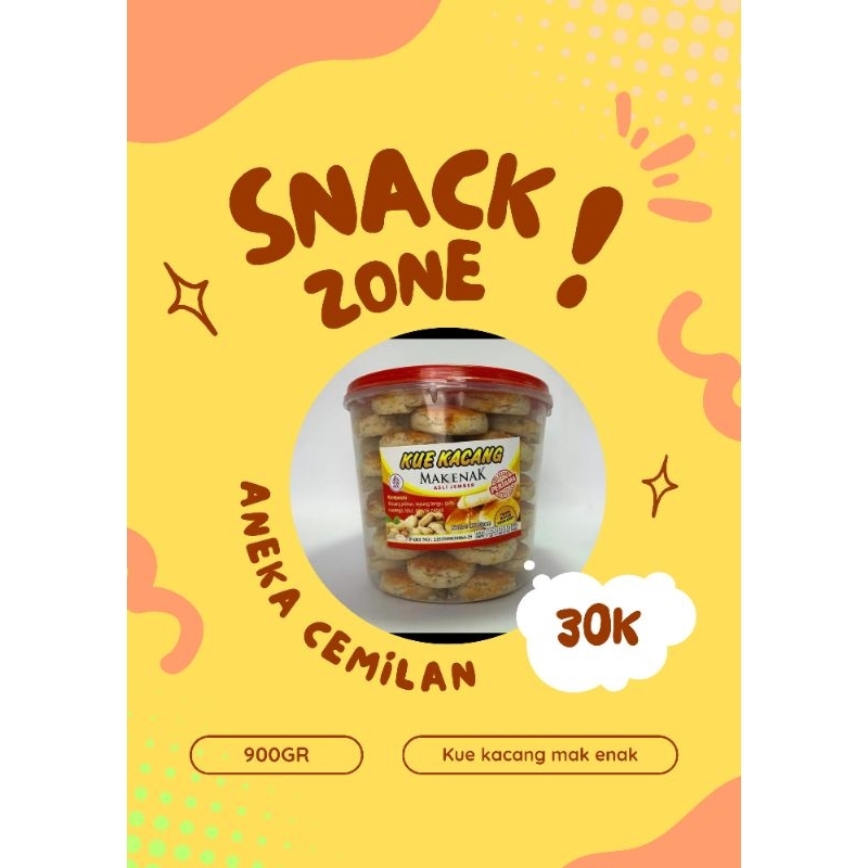 

Kue Kacang Original Mak Enak 900gr