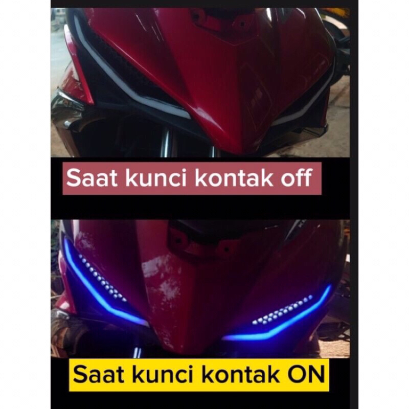 lampu alis MATA GABAN MX KING