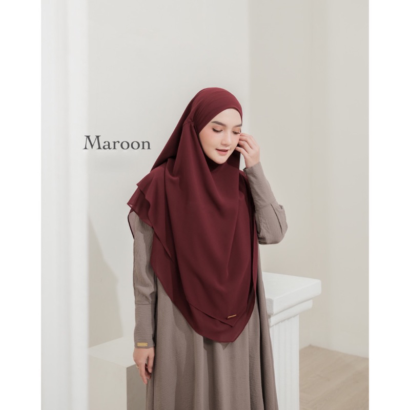 [PROMO] Hijab Jilbab Kerudung Instan Niqab CadarSiti Aisyah French Khimar Syari Ceruti Babydoll Prem