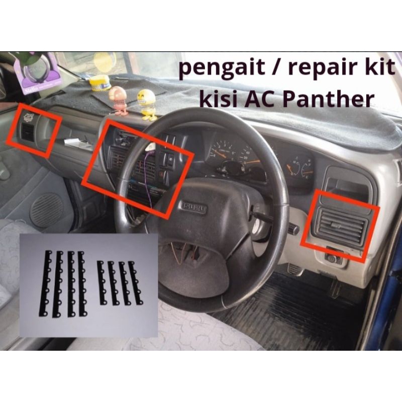 Pengait / Repair Kit Kisi Kisi AC Panther Kapsul / LM / LV / LS / Touring / Grand Touring / Pick Up