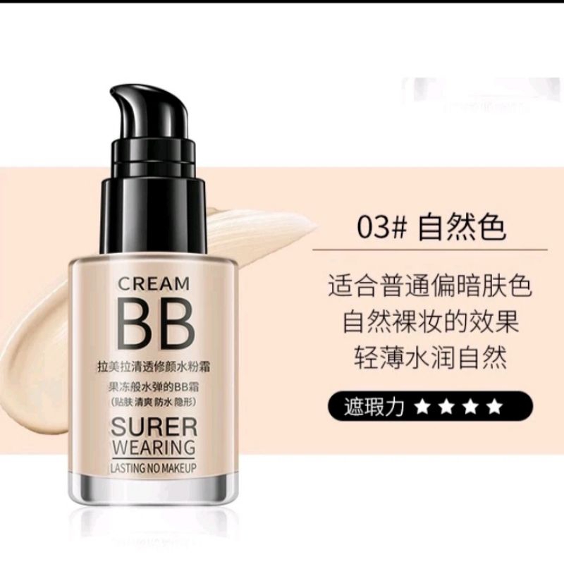 BB Cream cream Korea cream wajah Korea makeup face base 2 moisturizing liquid foundstion