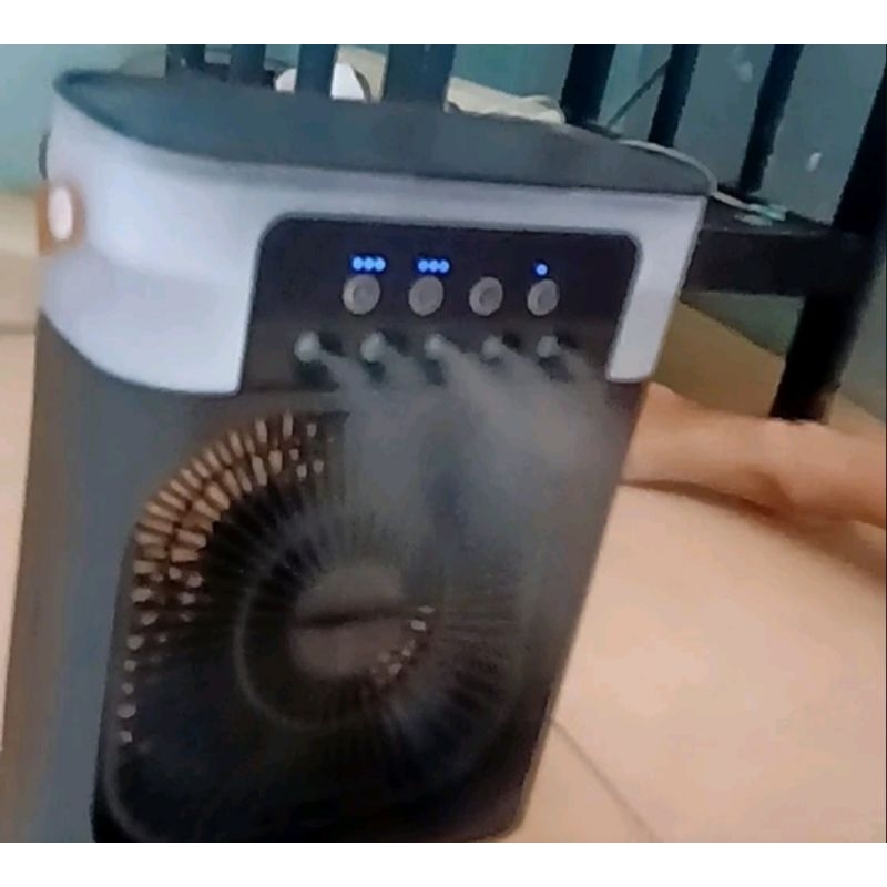 Kipas Angin Dingin Duduk Meja AC Mini Blower Portable Air Cooler Ruangan Usb Viral Kipas Mobil Pendi