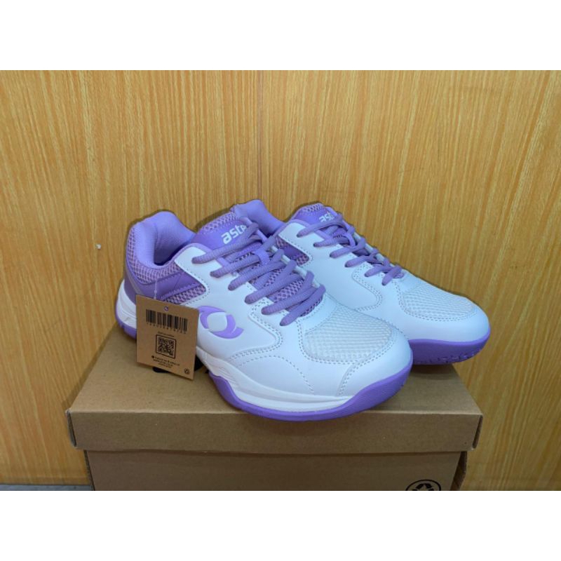 Sepatu Badminton wanita Astec Isla women's badminton shoes white