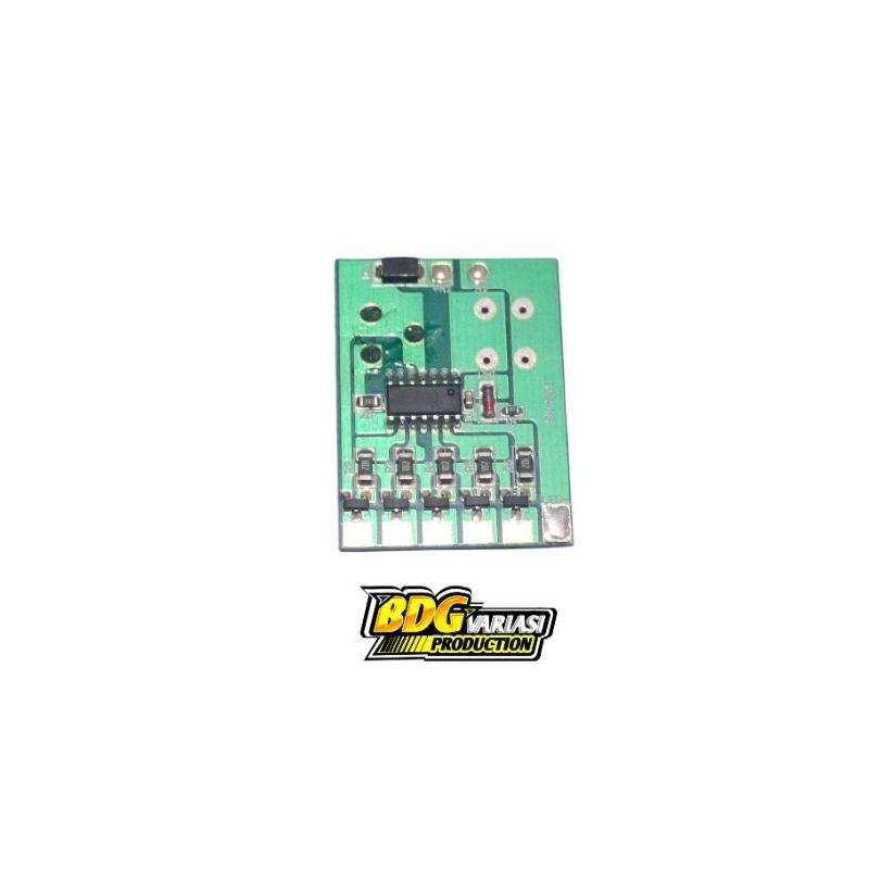 PCB Modul Led 5TR Modul Running 8Mode Otomatis