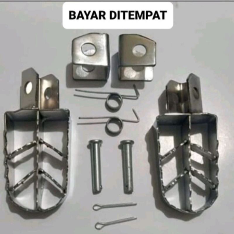 Postep Footstep KLX Depan Pijakan Kaki KLX 150 S L G BF Dtrackee CRF 150 L