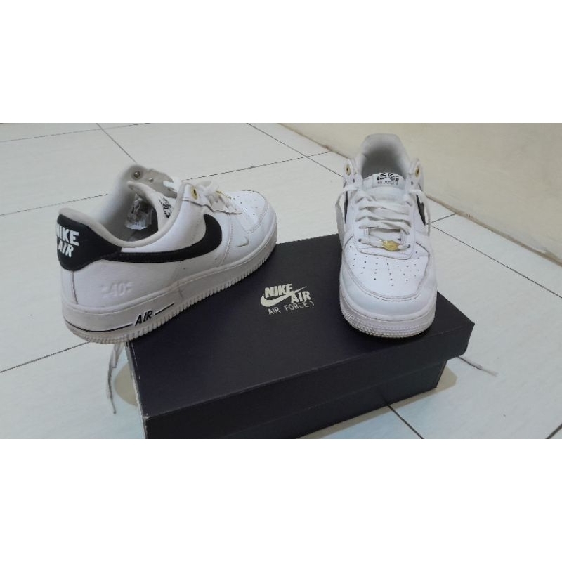 Nike air force 1 black withe original