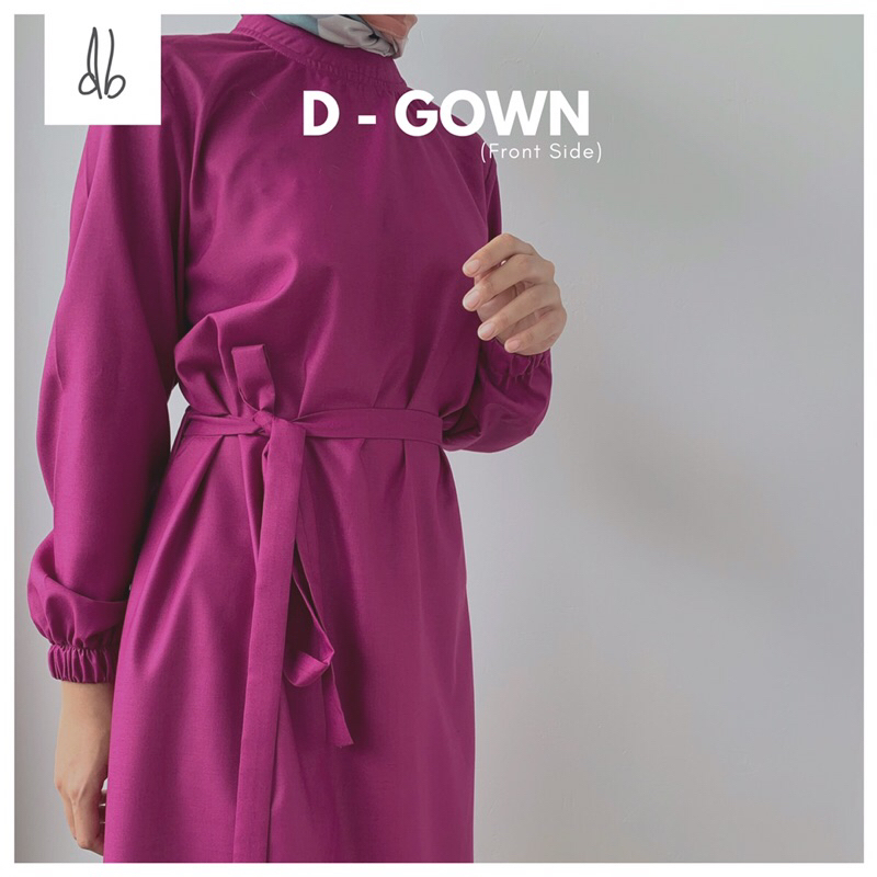 Gown Dokter / Gown Dokter Gigi / Gown Perawat / D-Gown / APD