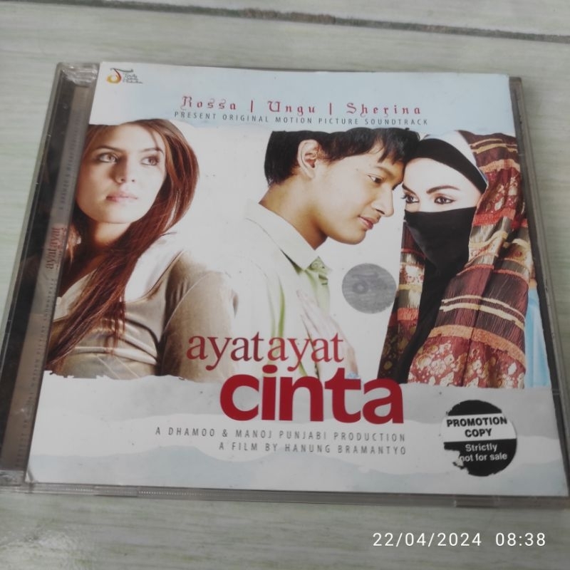 CD Ayat Ayat Cinta Original Soundtrack