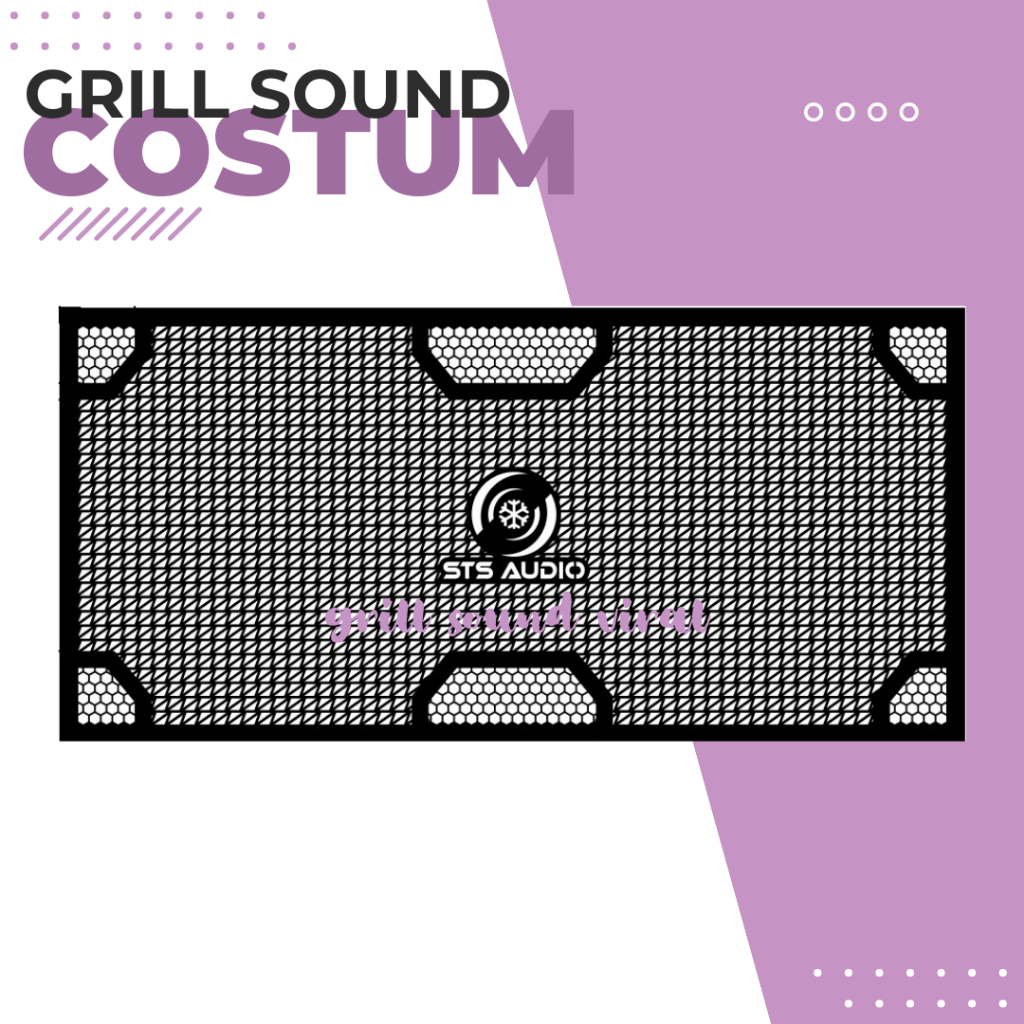 Grill Sound System Miniatur 12 Inch