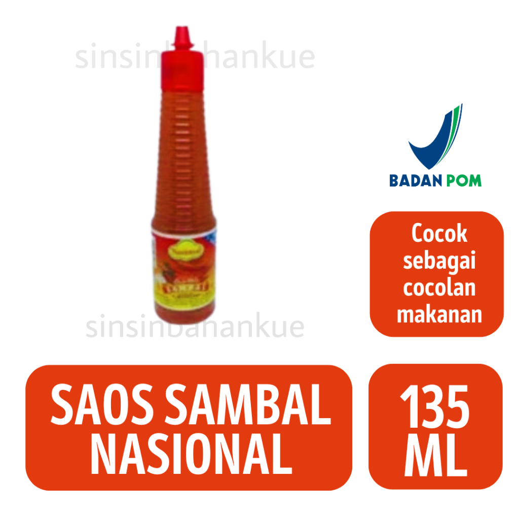 

Saos Sambal Nasional [130ml]