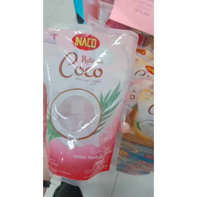 

INACO NATA DE COCO 360 GRAM SARI KELAPA