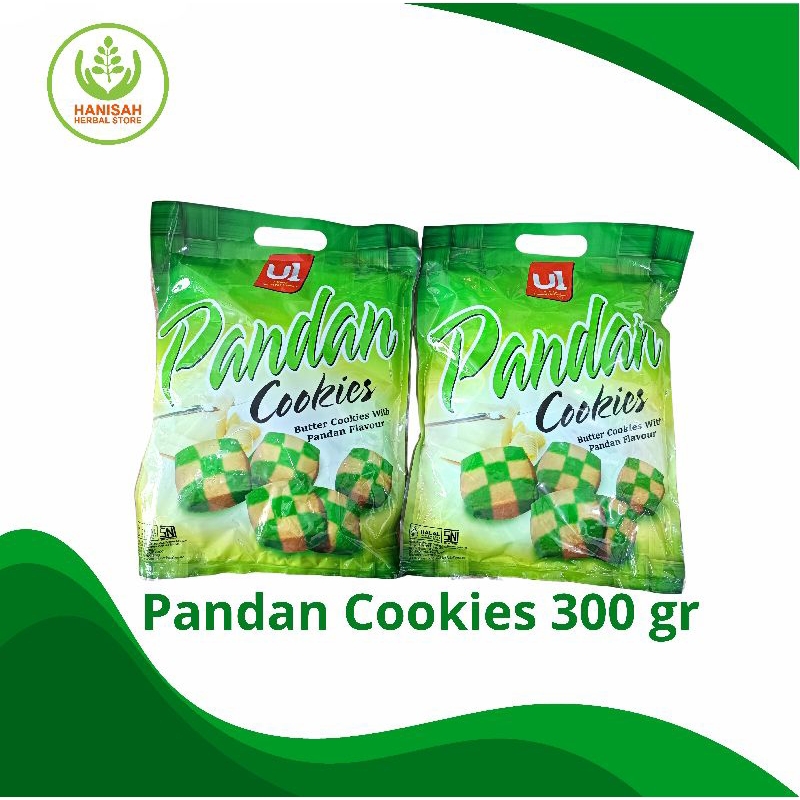 

U1 PANDAN COOKIES BISCUIT MALAYSIA 300 GR