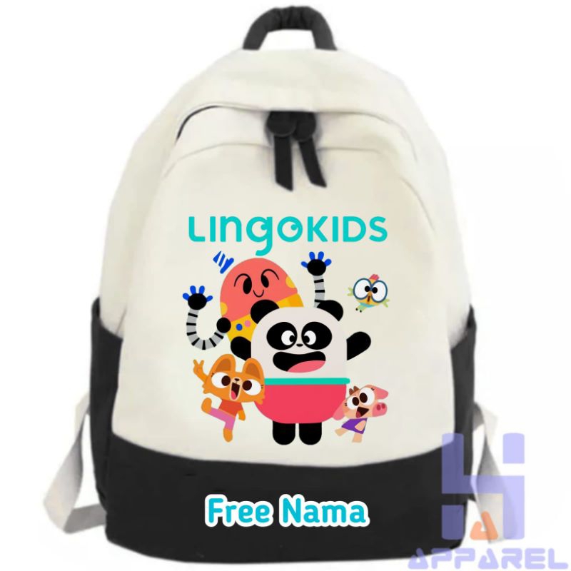 TAS RANSEL ANAK LINGOKIDS YOUTUBE MUSIC ANAK