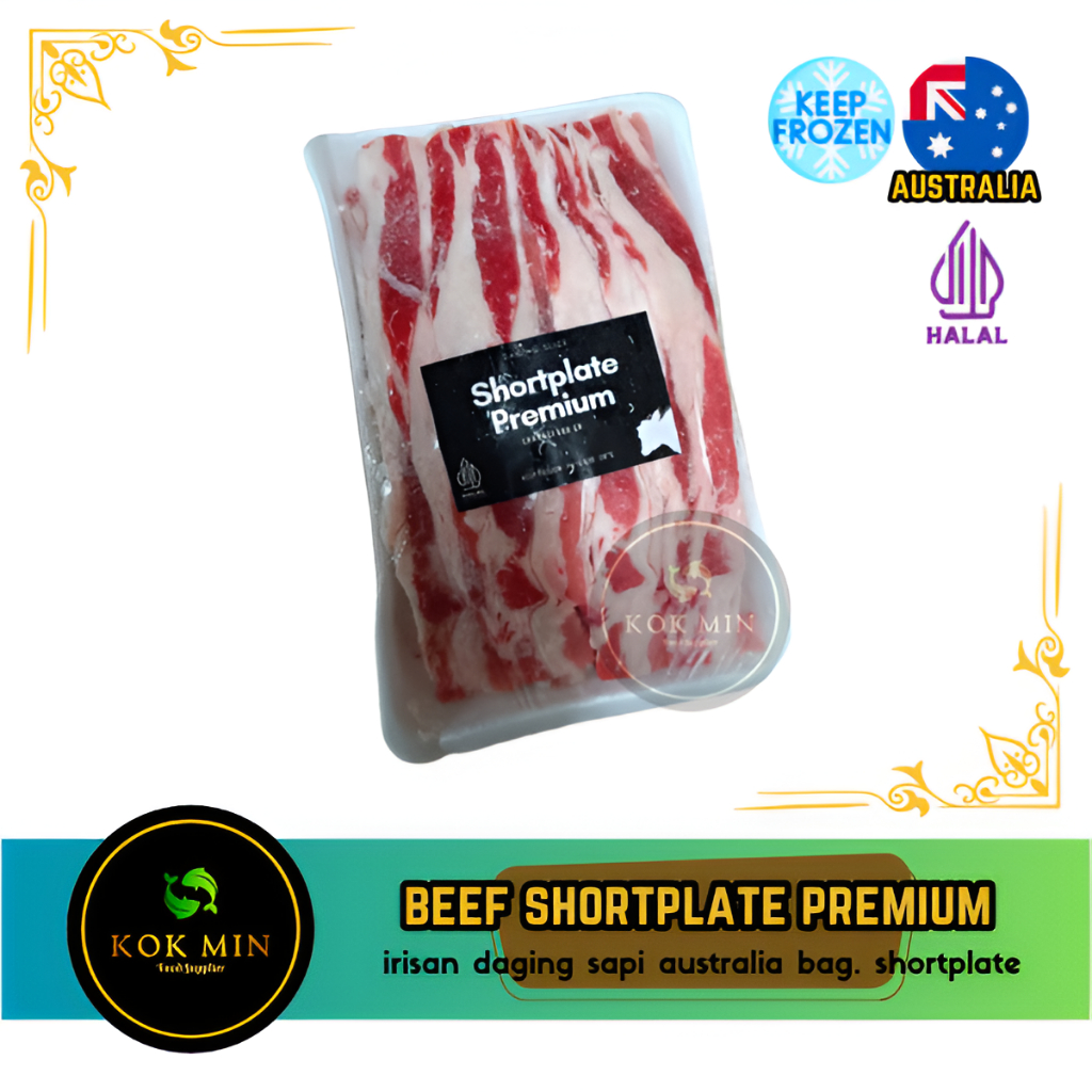 

AUS Beef Slice / Daging Sapi Iris Premium - 500 gram