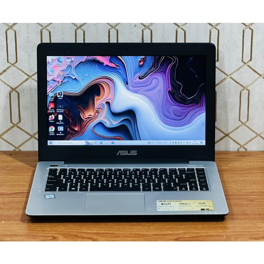 Laptop Asus X456UB Core i5 Gen8 Ram 8Gb Ssd 120Gb 14"