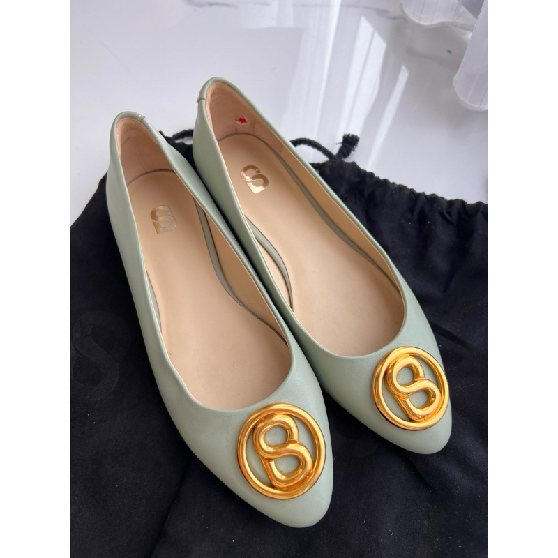 Elan shoes sage button