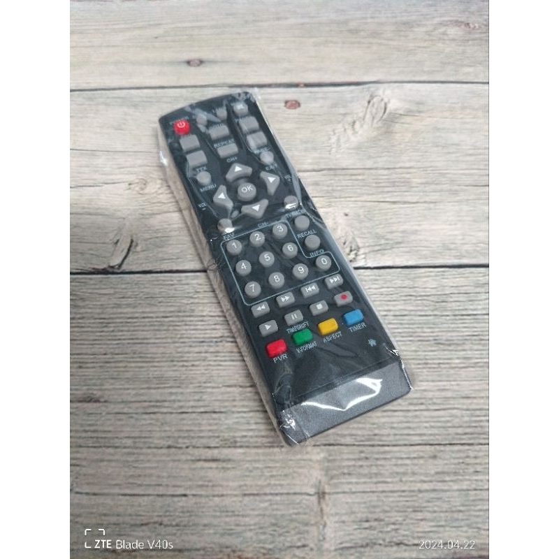 remot set top box dvb T2 taffware bien 7 taffware bien7