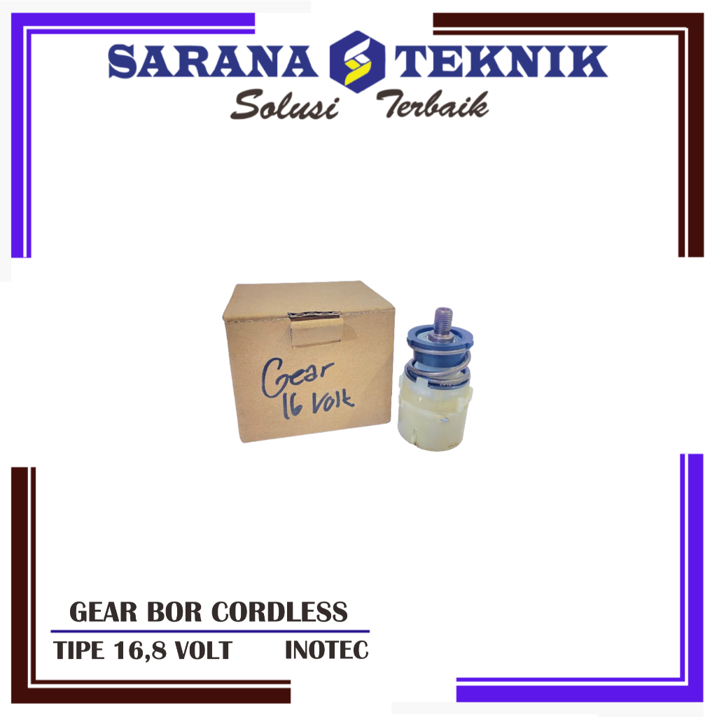 GEAR / GIGI BOR  CORDLESS 16,8 V INOTEC