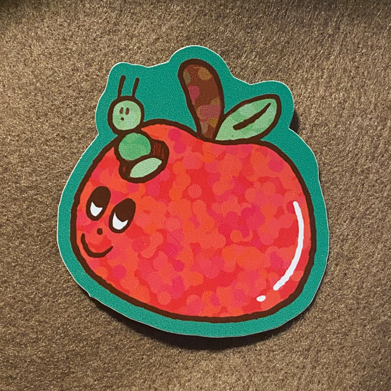 

Groll.cee-cartapple die cut sticker