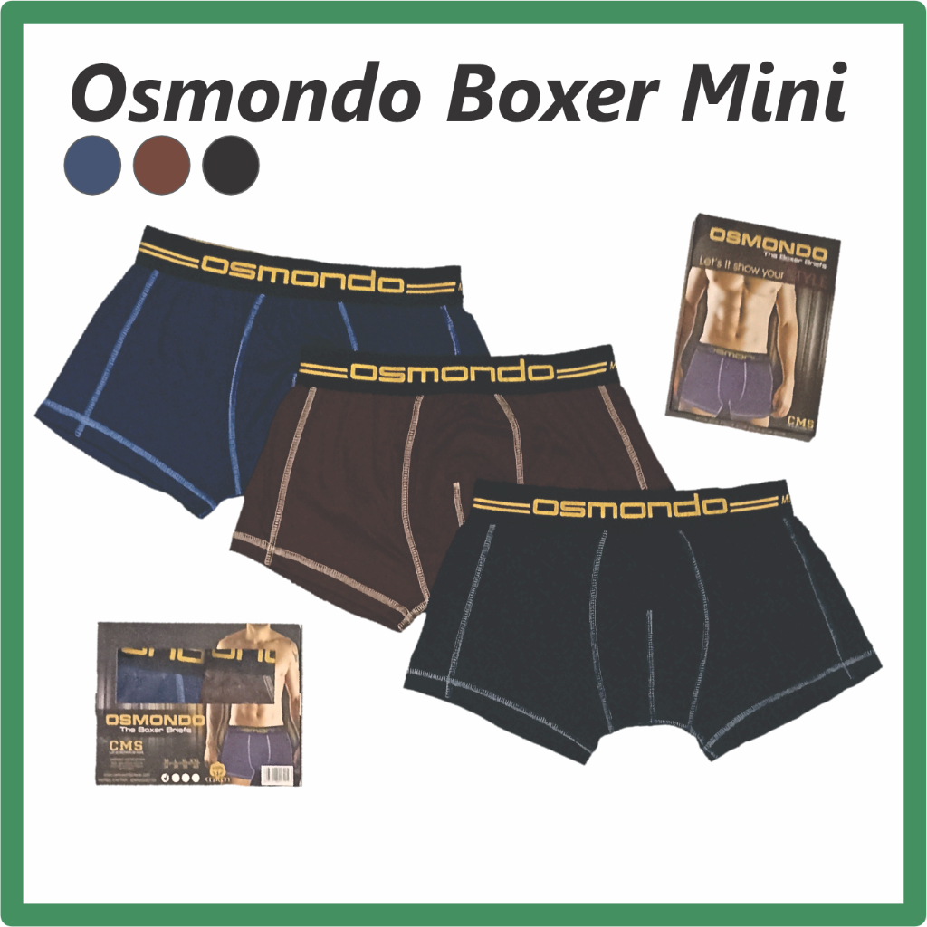 (2pc) BOXER PRIA Osmondo Mini Boxer Premium by CMS