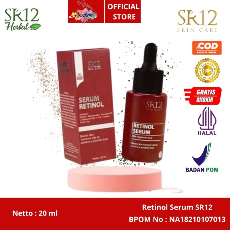 Serum Retinol SR12 Herbal Skincare/Serum Antiaging