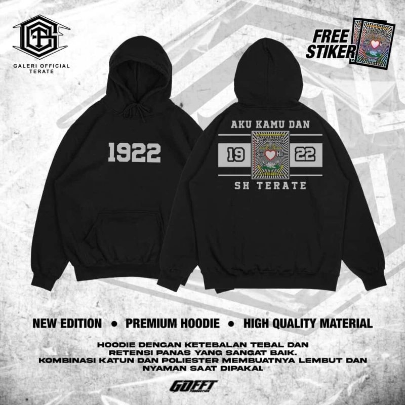 HOODIE AKU KAMU DAN SH TERATE HOODIE PSHT 1922 HOODIE KEKINIAN HOODIE SH TERATE