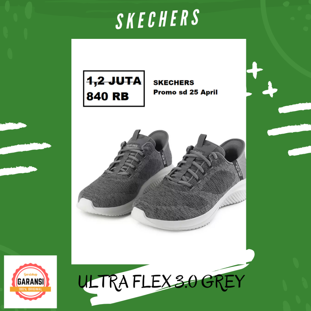 Sepatu skechers Wanita men original 100% ULTRA FLEX 3.0