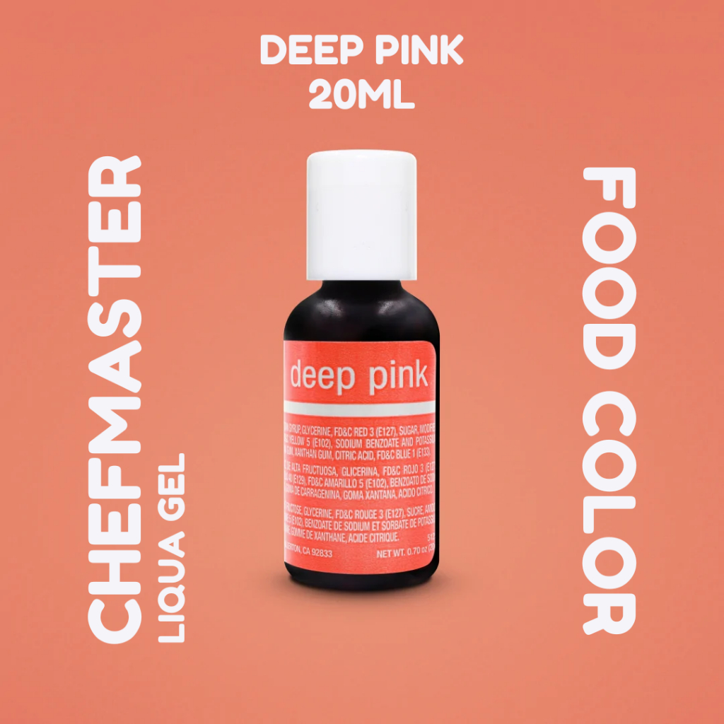 

Chefmaster LiquaGel Deep Pink 20gr / Pewarna Makanan Kue