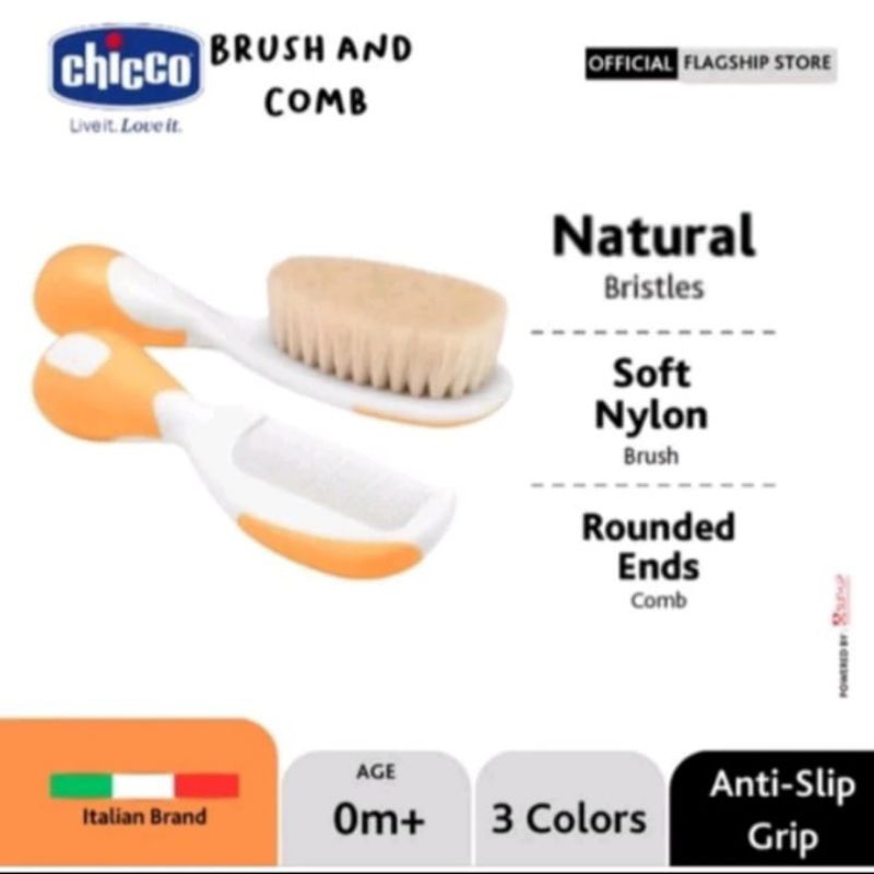 (TERBARU) CHICCO SISIR - BRUSH & COMB