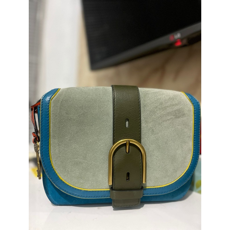 Jual Tas ocil wiley saddle bag green