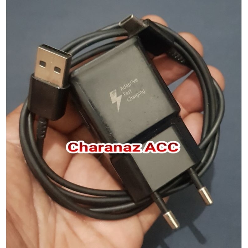 charger ori bekas copotan samsung  type S/note8/9 fast typeC siap pake