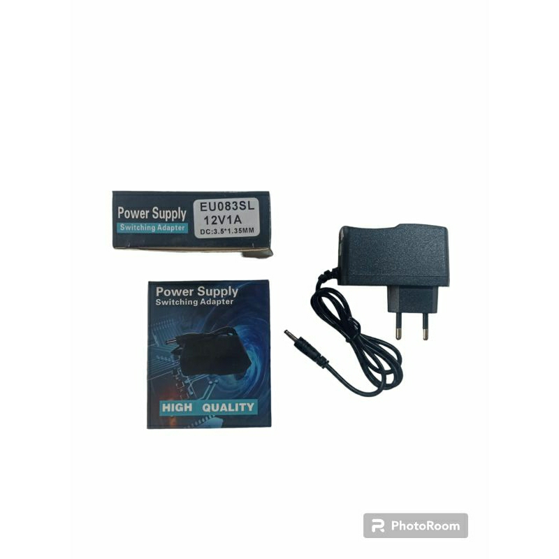 adaptor 12V - 1A kepala kecil (35135) #