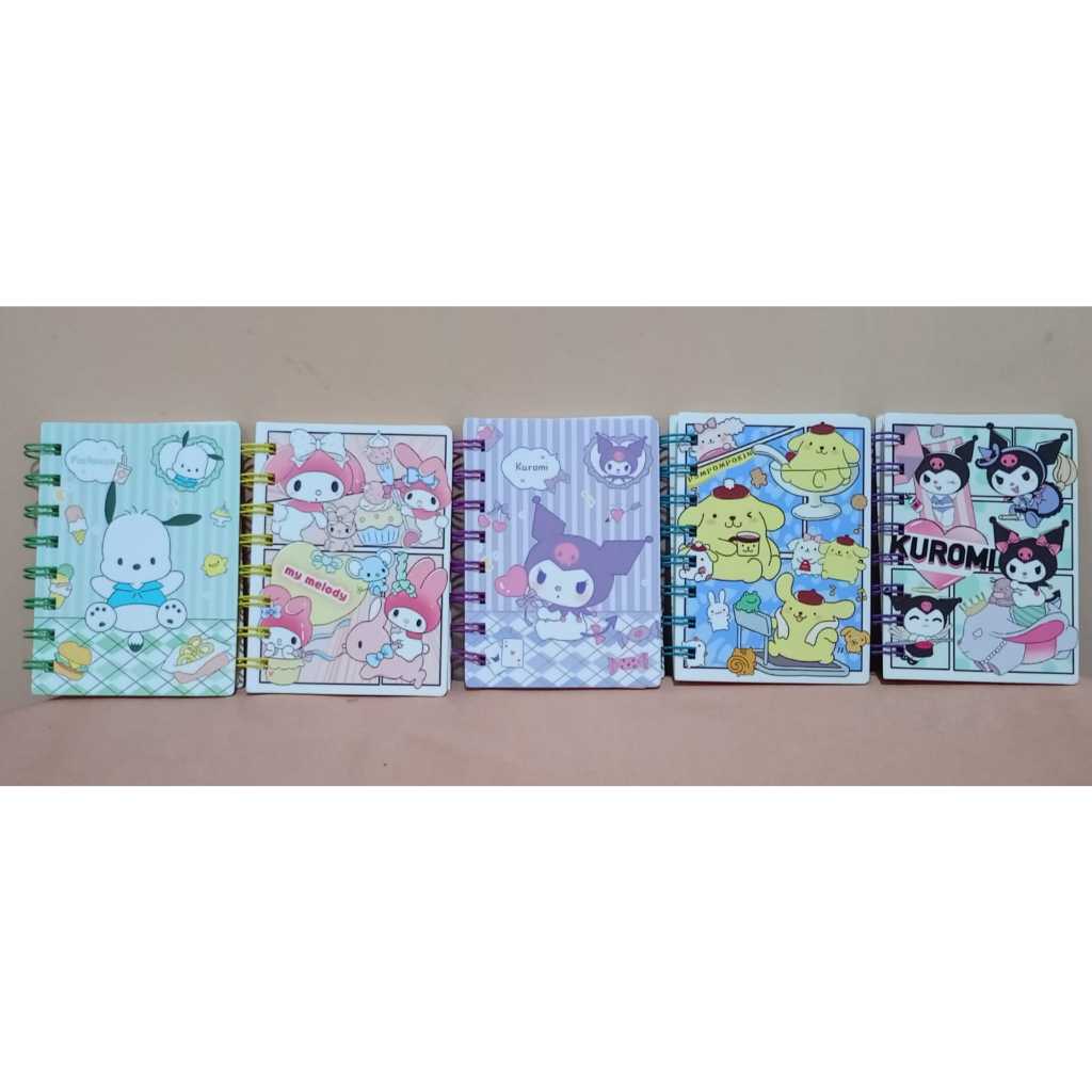 

NOTE BOOK A7 SANRIO POLOS NOTEBOOK TEBAL SANRIO A7 BUKU NOTE KECIL UKURAN A7 BUKU TULIS KECIL SANRIO BUKU CATATAN SANRIO NOTES SANRIO BUKU KARAKTER KARTUN A7
