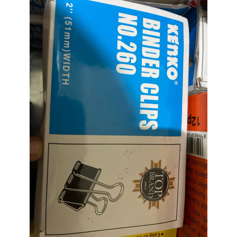 

KLIP HITAM PENJEPIT BINDER CLIPS KENKO NO.260